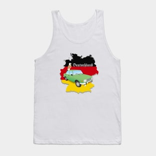 Germany Eagle and Wartburg Emblem Tank Top